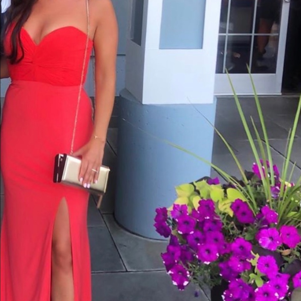 Jovani Orange Dress
